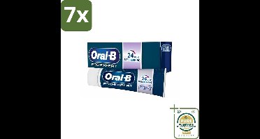 7 x Oral-B - Pro-Expert Sterk Glazuur - Tandpasta - Beschermt Glazuur - 75 ml - Grootverpakking - Glazuurbescherming - Tandplak - Tandenversterking - Erosie Van Het Glazuur - Tinfluoride