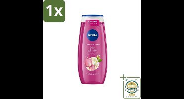 1 x Nivea - Douchegel - Joy of Life - Verfrissend Effect - 250 ml- Nivea Douchegel Joy Of Life - Roze En Jasmijn Geur - PH-neutraal - 99% Biologisch Afbreekbaar - Gerecycled Verpakking