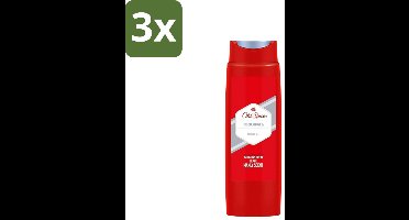 Old Spice - Original - Douchegel - Reinigt, Verfrist & Verzorgt - 250 ml - Bulkverpakking - 3 stuks