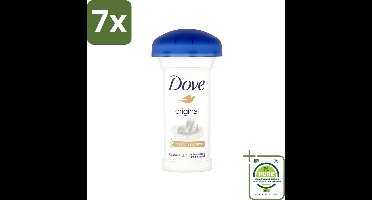 7 x Dove - Deodorant - Roll-on - Original - Frisse geur en bescherming - 50 ml - Grootverpakking - Dove Deodorant - Antitranspirant - Deodorant Stick - Mushroom Original - Deodorant Voor Gevoelige Huid