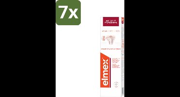 Elmex Tandpasta Anti-Cariës Professional Advanced Protection 75 ml - Bulkverpakking - 7 stuks