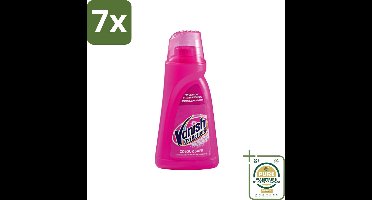7 x Vanish Oxi Action - Veilige Kleur - Vlekkenverwijderaar Gel - Zonder Bleek - Gekleurde Was - 1 L - Grootverpakking - Vlekkenverwijderaar - Vlekkenverwijderen - Wasmiddel - Gekleurde Was - Vlekken Op Kleding