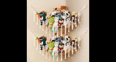 2-Pack Speelgoed Hangmat voor Knuffels en Pluche Speelgoed