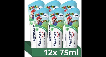 Prodent - Tandpasta - Junior 6-13 jaar - Super Mario - 12 x 75 ml - Voordeelverpakking