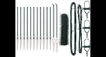 vidaXL - Hekpaal. - Groen