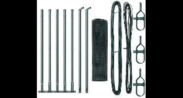 vidaXL - Hekpaal. - Groen