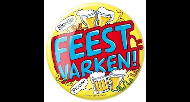 Paperdreams - Button XL - Feestvarken