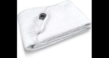 RVV® Elektrische onderdeken - Onderdeken - Elektrische onderdeken 1 persoons - Wit - 150cm x 90cm x 2cm