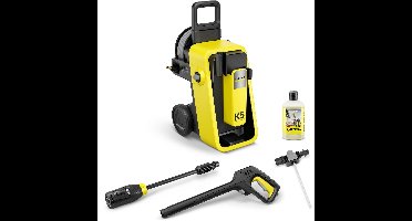 Kärcher K 5 Comfort Premium hogedrukreiniger - 145 bar - 500 l/u - 40 m²/u - Slanghaspel - 4-in-1 Spuitlans - Geschikt voor oa. auto - terras - fietsen - motoren - tuinset en gebieden rondom huis