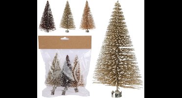 Daily Style – Kerstboompjes op knijper 10cm (3st) – (3st) – 3 stuks