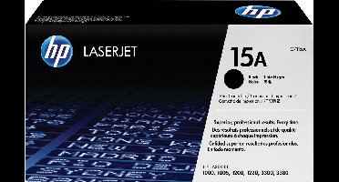 HP 15 - Tonercartridge / Zwart