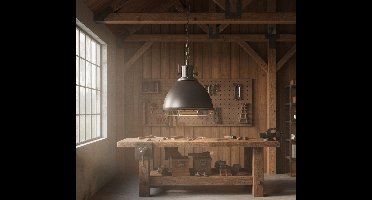 Hanglamp Industrial Spot Luxe 47x47x52 cm – Altameubel