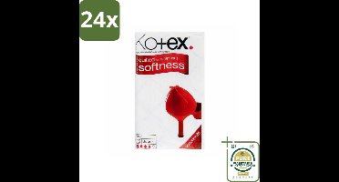 Kotex – Maxi Maandverband – Super – 16 stuks per verpakking - Voordeelverpakking - 24 stuks - Bescherming - Comfort
