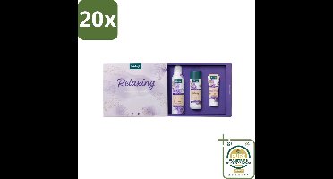 20 x Kneipp – Relaxing – Luxe Geschenkset – Lavendel - Grootverpakking - Lavendel - Ontspanning - Geschenkset - Huidverzorging - Natuurlijke Ingrediënten