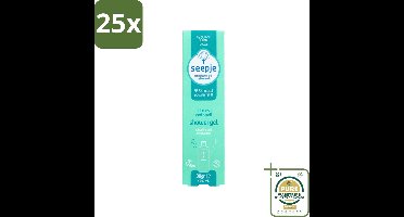 25 x Seepje - Douchegel - Duurzaam & Handig - Eikenmos en Neroli - Navulling - 38 gr - Grootverpakking - Douchegel Navulling - Eikenmos - Neroli - Duurzaam Douchegel - Natuurlijke Douchegel