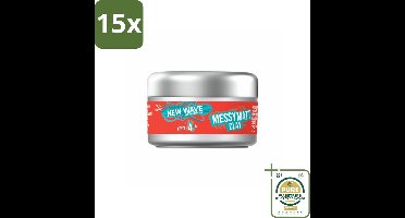 15 x Wella – New Wave Shockwaves Go Matt – Clay - 75 ml - Grootverpakking - Matte Styling Clay - Shockwaves Go Matt Clay - Styling Clay Voor Haar - Matte Haar Look - Langdurige Hold Clay