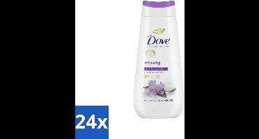 Dove Douchecrème - Relaxing - Kokos & Jasmijn - 225 ml - Voordeelverpakking - 24 stuks