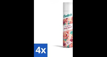 4 x Batiste - Rose Gold - Droogshampoo - Zachte Rozengeur - Verfrist en Zorgt Voor Volume - 200ml - Droogshampoo - Haarverfrissend - Rozengeur - Volume Shampoo - Haar Styling
