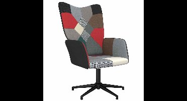 vidaXL - Relaxstoel - patchwork - stof