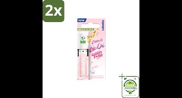 Labello –Caring Lip Oil – Clear Glow – 5,5 ml - Voordeelverpakking - 2 stuks - Lippenbalsem - Lipolie