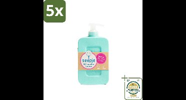 5 x Seepje - Handzeep - Zachte Geur - Lavendel met Tonka - 300 ml - Grootverpakking - Handzeep Lavendel Met Tonka - Natuurlijke Handzeep - Handverzorging - Zachte Geur - Vegan Handzeep
