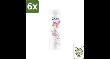 Dove Bodylotion - Glowing Care - Lotus & Rijstmelk - 250 ml - Voordeelverpakking - 6 stuks - Huidverzorging - Zachte huid