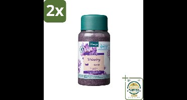 Kneipp - Badzout - Badkristallen - Lavendel - 600 g - Voordeelverpakking - 2 stuks - Ontspannend bad - Thermaal zout
