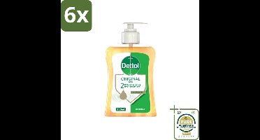 Dettol - Handzeep - Original - Klassieke Hygiëne - 250 ml - Voordeelverpakking - 6 stuks - Dettol - Hygiëne