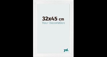 Your Decoration - Fotolijst 32x45 cm - MDF - Wit Hoogglans - Pisa