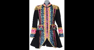 Carnavalsjas Dames - Colourfull Lady Flower - Maat XXL