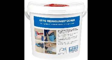 Otto Reinigingsdoeken emmer - voor schoonmaken handen gereedschap en oppervlakken