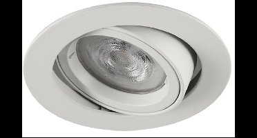 LED inbouwspot Moltas -Rond Wit -Koel Wit -Dimbaar -4.9W -Philips LED