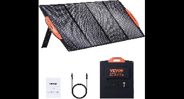 LeeuwenChoice® Zonnepaneel Opvouwbaar - Zonne-Energie - Solar Installatie Draagbaar - 2x USB Snelladen - 18V Uitgang
