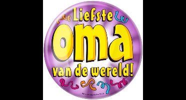 Paperdreams - XL Button - Liefste Oma - Doorsnee 10 cm