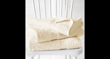 De Witte Lietaer Douchelakens Helene Cream - 70 x 140 cm - 3 stuks - Katoen