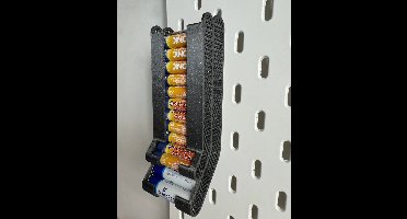 Panda Design Skadis Pro - Batterijhouder - IKEA SKÅDIS - AA Batterijen - AAA Batterijen - 3D Geprint