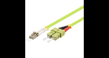 Glasvezelkabel LC-SC OM5 (laser optimized) 15m