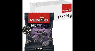 Venco Dropsport - zoete drop - 12 zakjes a 180g