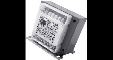 BLOCK EL 50/12 Stuurtransformator, Scheidingstransformator, Veiligheidstransformator 1 x 230 V/AC 2 x 12 V/AC 50 VA 2.0
