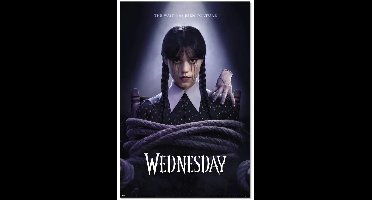 Wednesday poster - Addams family - Netflix - Jenna Ortega -Tv serie - T2 - Horror - Gothic - 61 x 91.5 cm