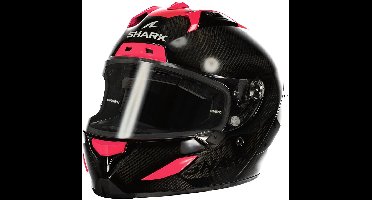 Shark Aeron Carbon Skin Carbon Violet Integraalhelm - Maat S - Helm