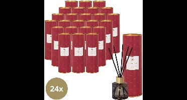 Riverdale - Geurstokjes - Oud & Bergamot - 24 x 40 ml - Multicolour - Subtiele geurverspreiding