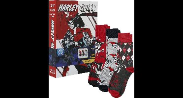 Batman Harley Quinn Unisex Sokken - meerkleurig - one size