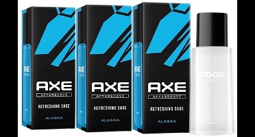 AXE After Shave - Alaska - Voordeelverpakking 3 x 100 ml