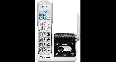 Geemarc, Vaste telefoon voor senioren Met volume instelbaar tot 50 dB AmpliDect 595 U.L.E, Wit