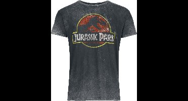 Jurassic Park Jurassic Park Logo Heren T-shirt - zwart - L