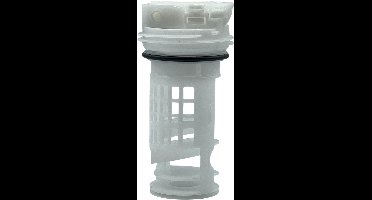 Fixem Wasmachinefilter – Geschikt voor Zanussi, Electrolux - 1327658017 – Compleet met Rubber – Ø 51–62 mm – 123 mm