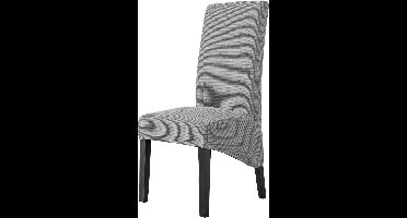 Stoelhoezen-stretch stoelhoezen voor grote eetkamerstoelen-grijs-c