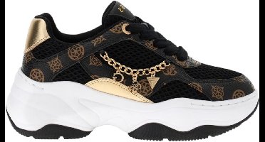 Guess Harpaa dames sneaker - Zwart multi - Maat 39