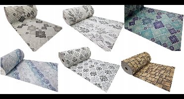 Antislip Badkamermat 150x65 cm - Willekeurig Patroon